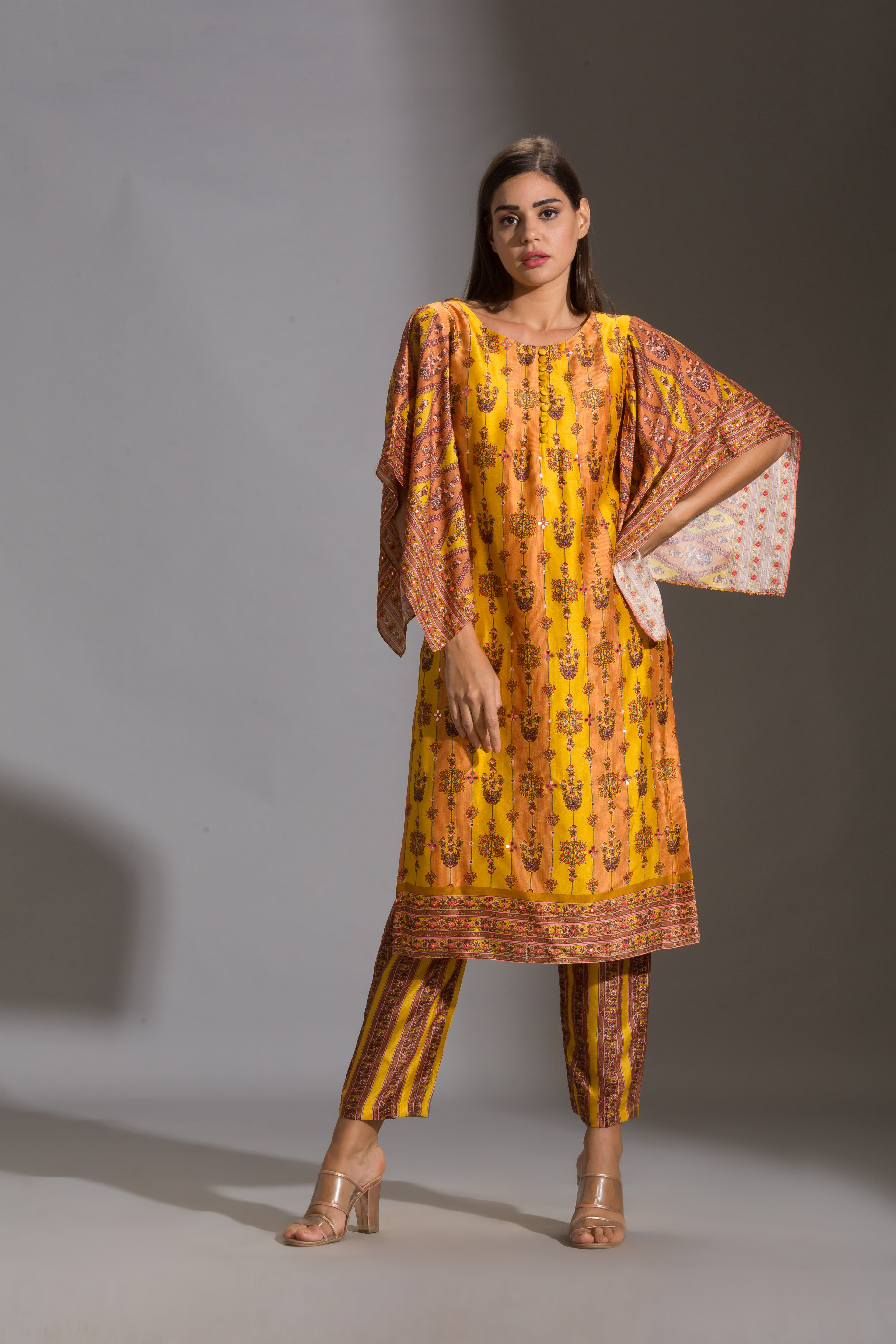 Tilfi Intricate Printed Kurta Set