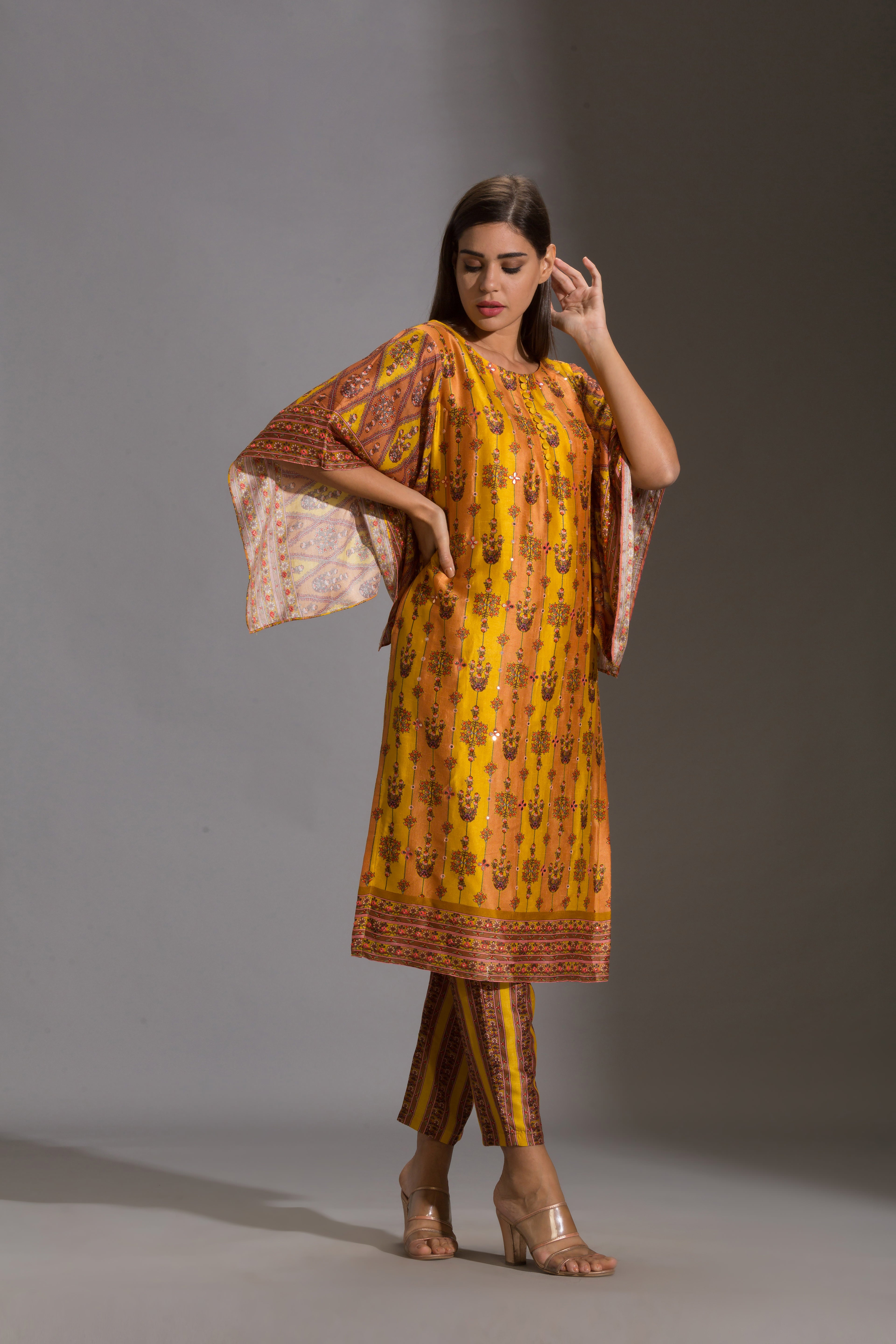 Tilfi Intricate Printed Kurta Set