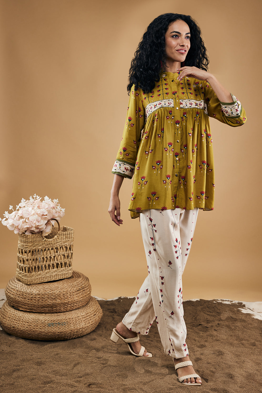 Floral Printed Co-Ord Set