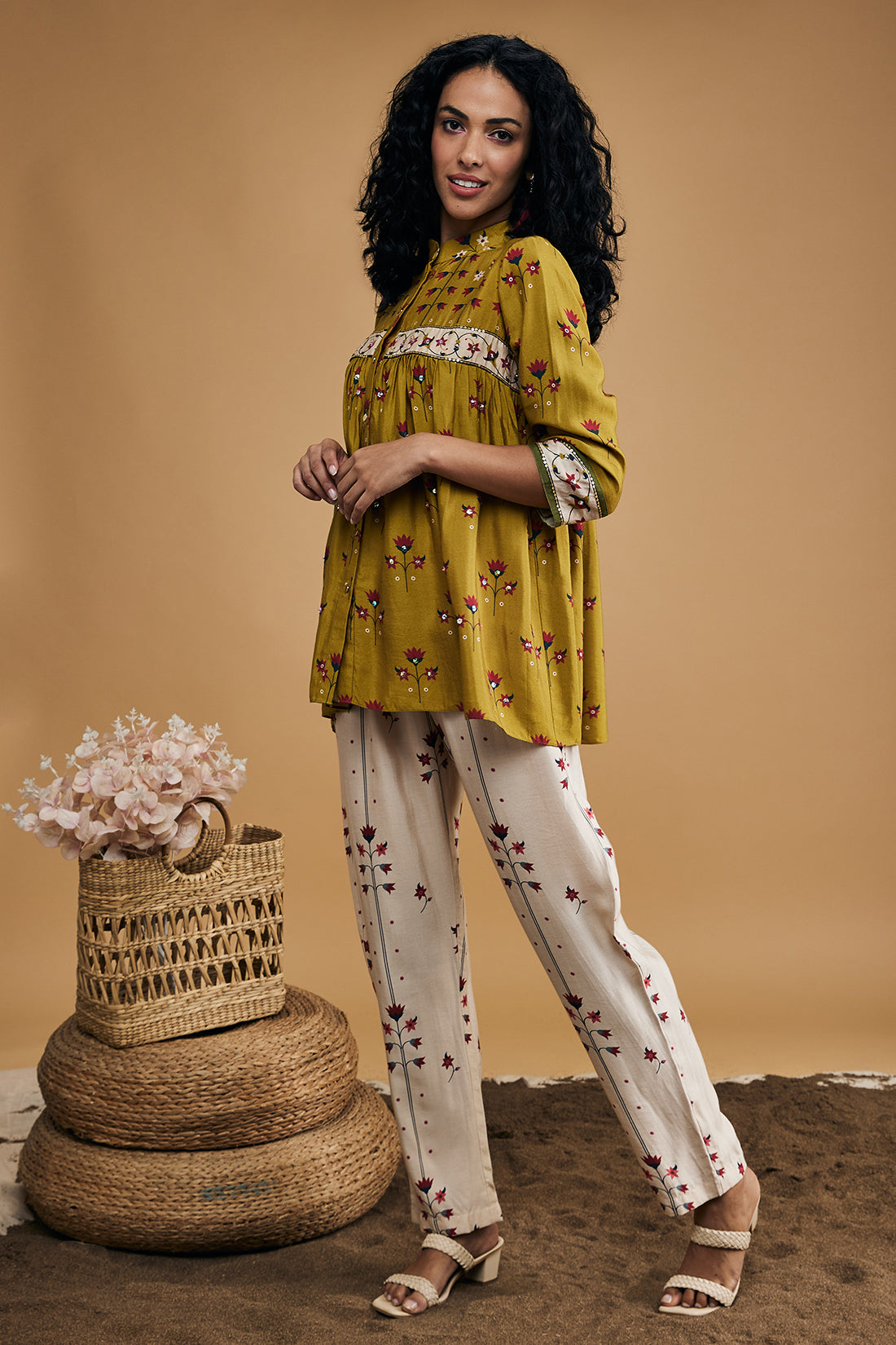 Floral Printed Co-Ord Set