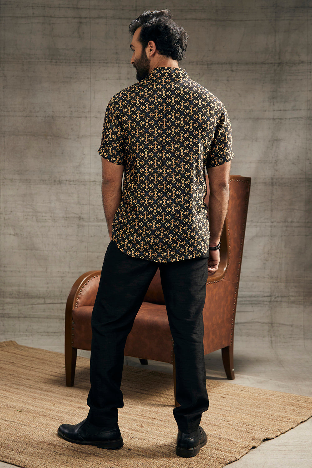 Zahra Printed Shirt With Pants