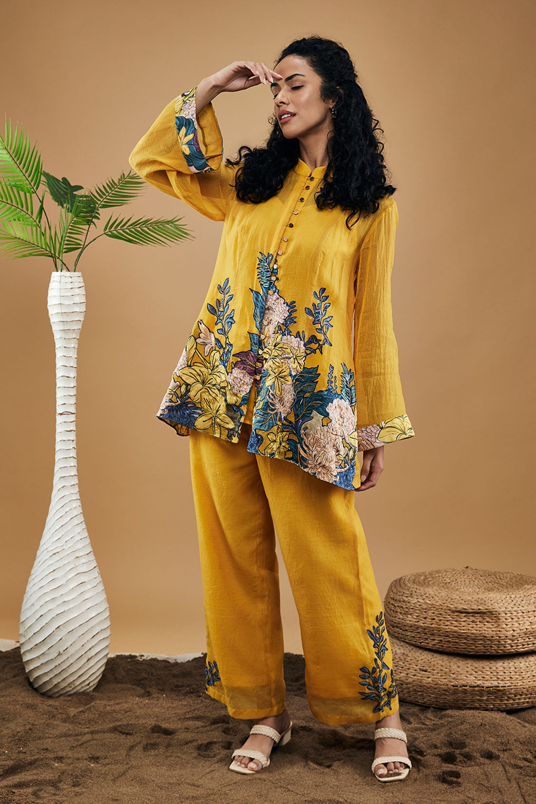 Zinnia Applique Co-Ord Set