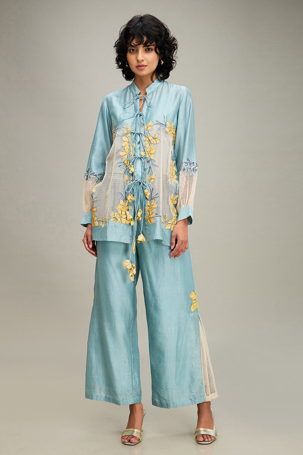 Zinnia Applique Co-Ord Set