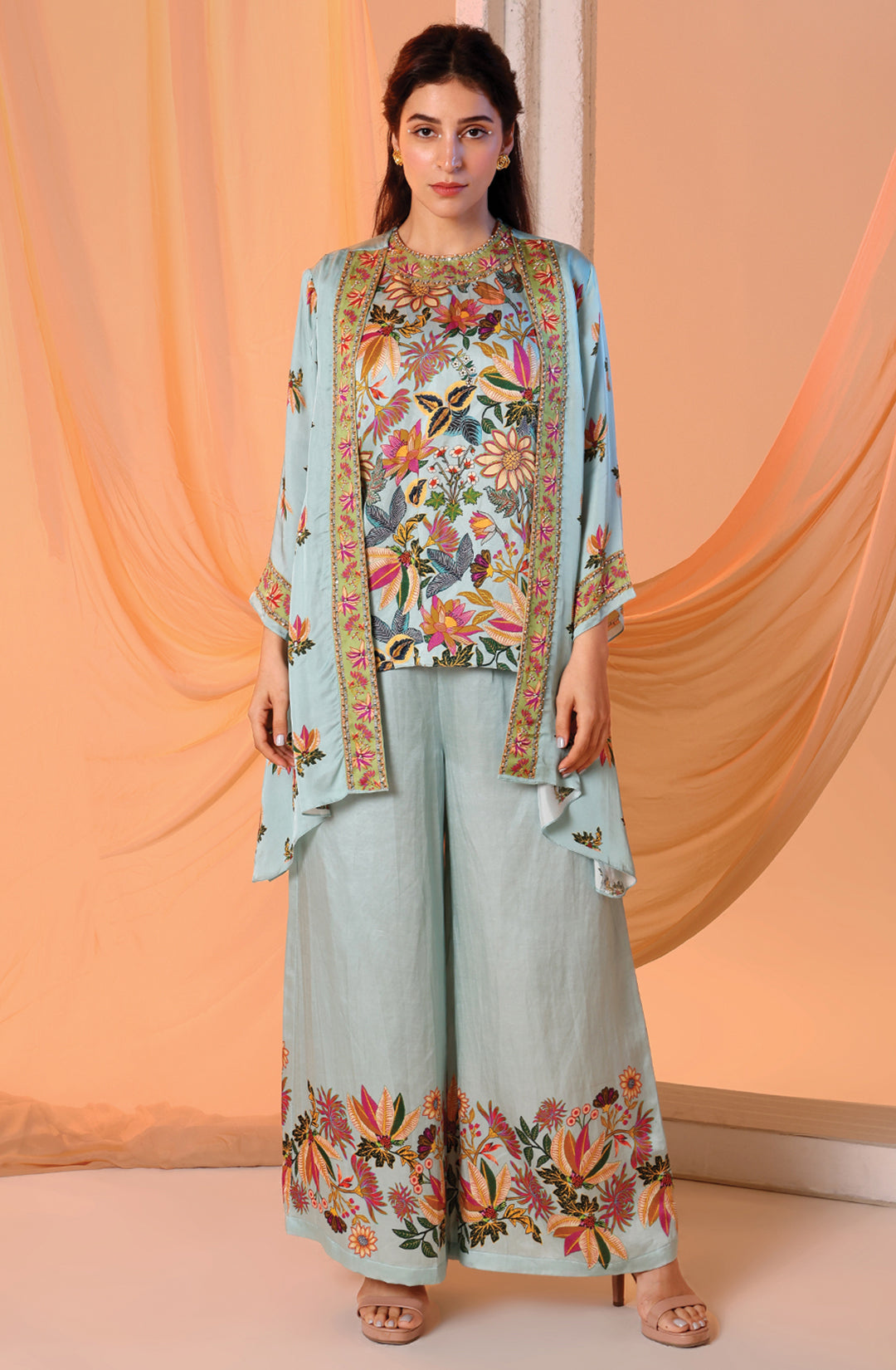 Arani Embellished Co-Ord Set with Jacket