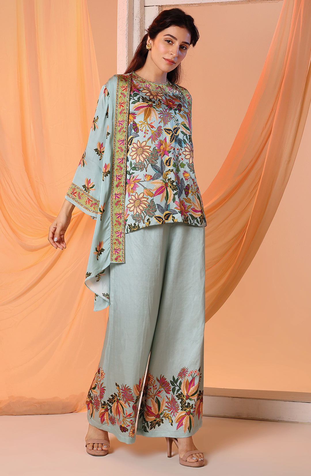 Arani Embellished Co-Ord Set with Jacket