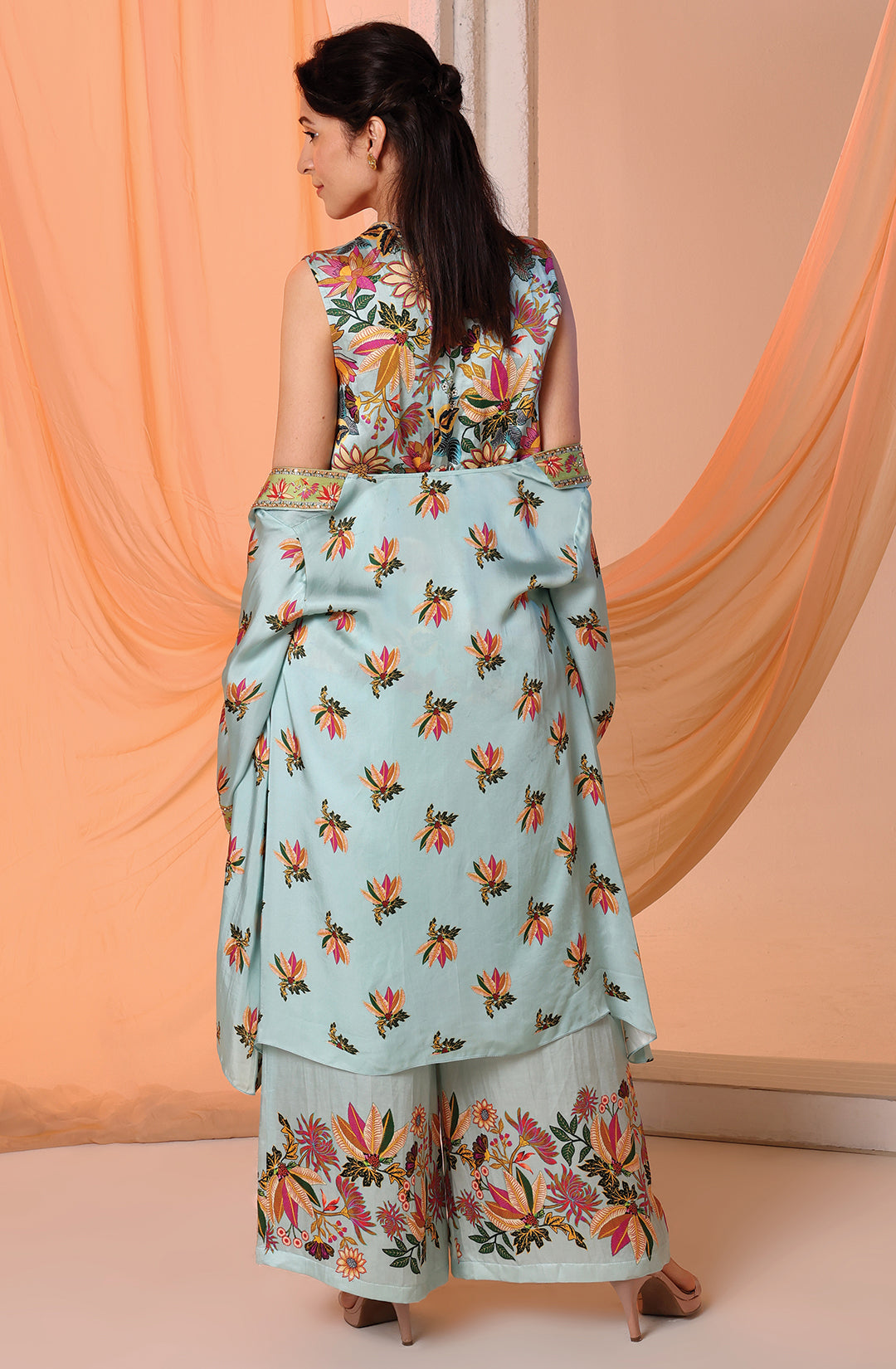 Arani Embellished Co-Ord Set with Jacket