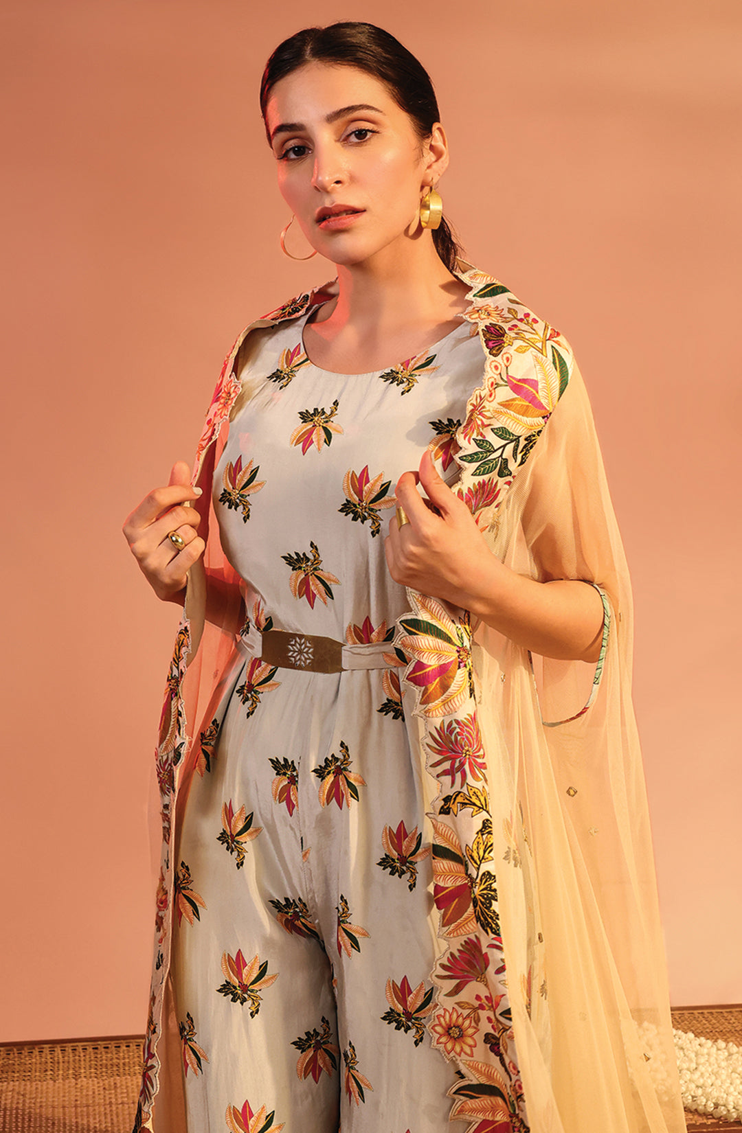 Arani Printed Jumpsuit Set