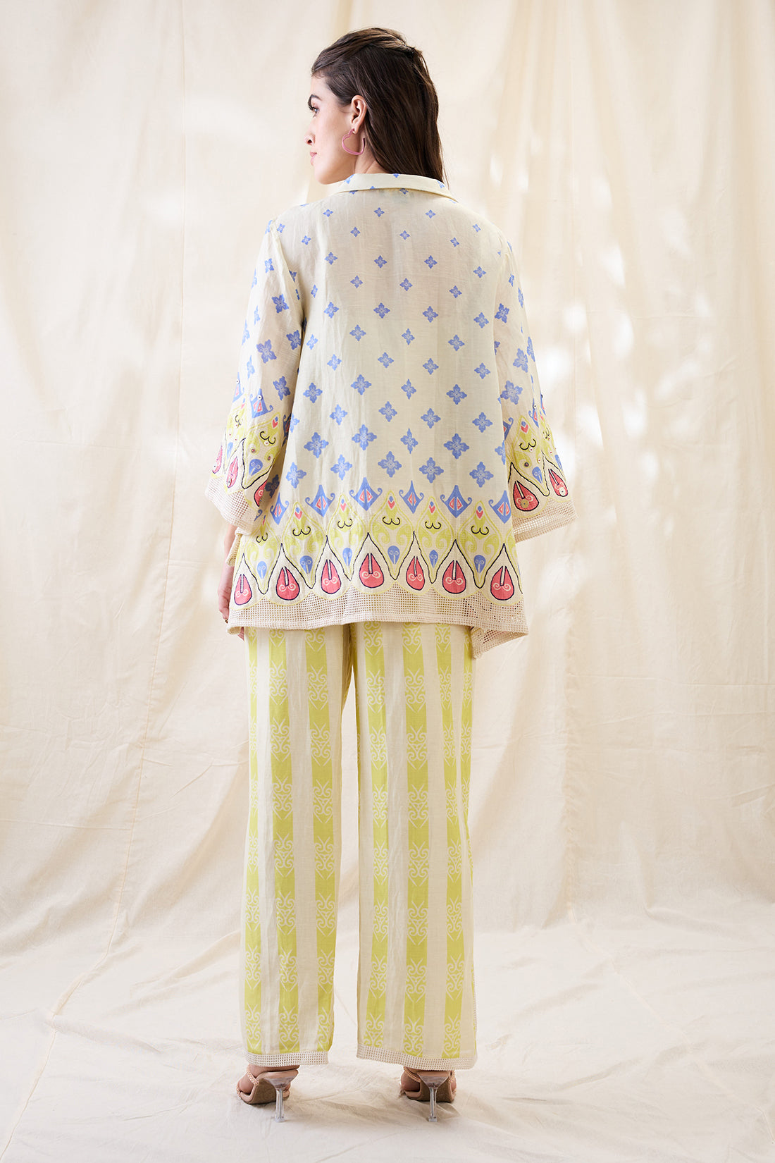 Kitchra Appliqued co-ord set