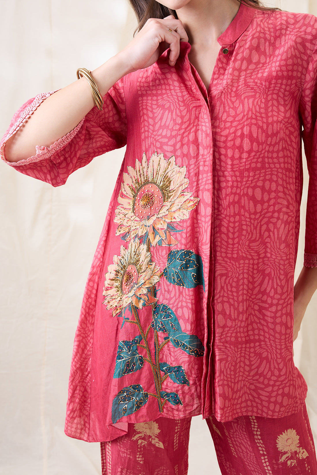 Ravya Embroidered co-ord set