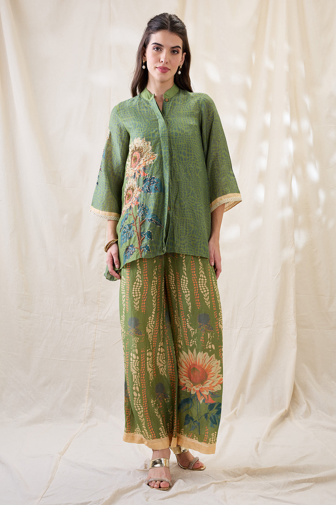 Ravya Embroidered co-ord set