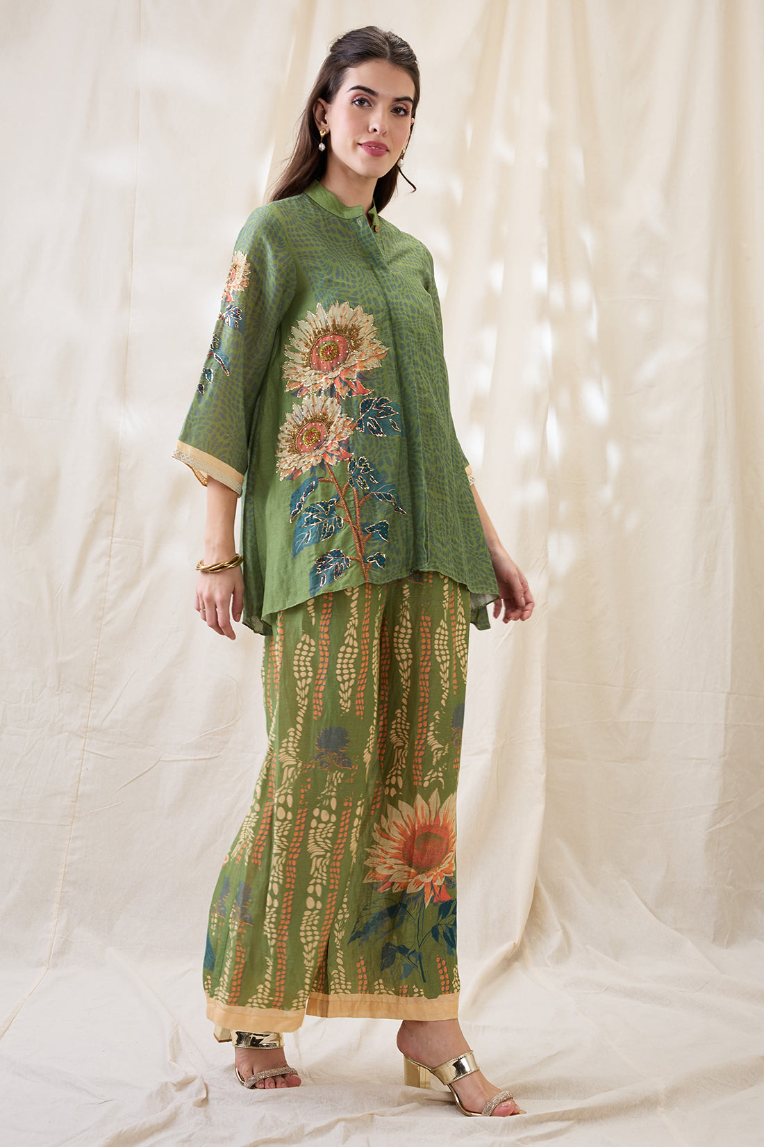 Ravya Embroidered co-ord set