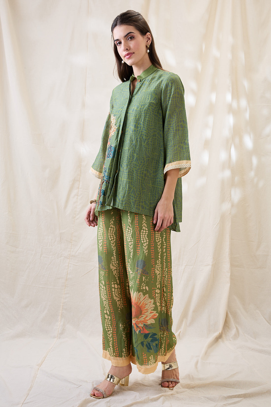 Ravya Embroidered co-ord set