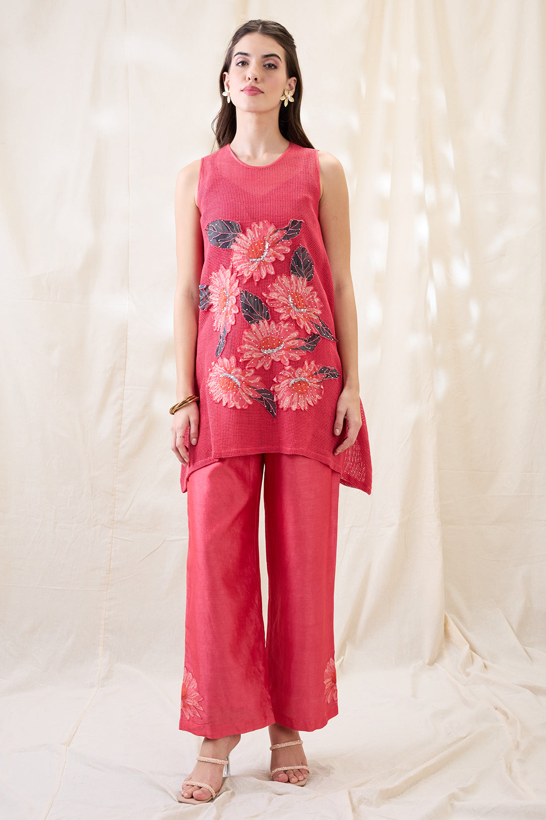 Ravya appliqued co-ord set