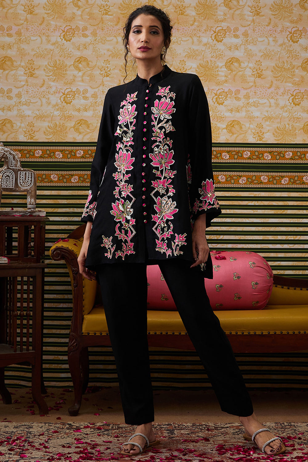 Mehr Applique Co-Ord Set