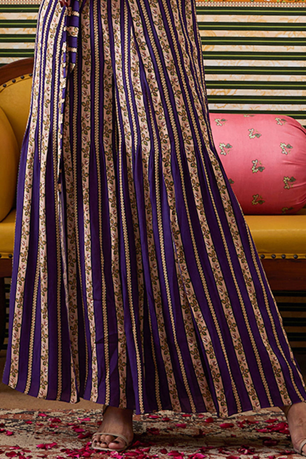 Mehr Printed Jumpsuit With Jacket