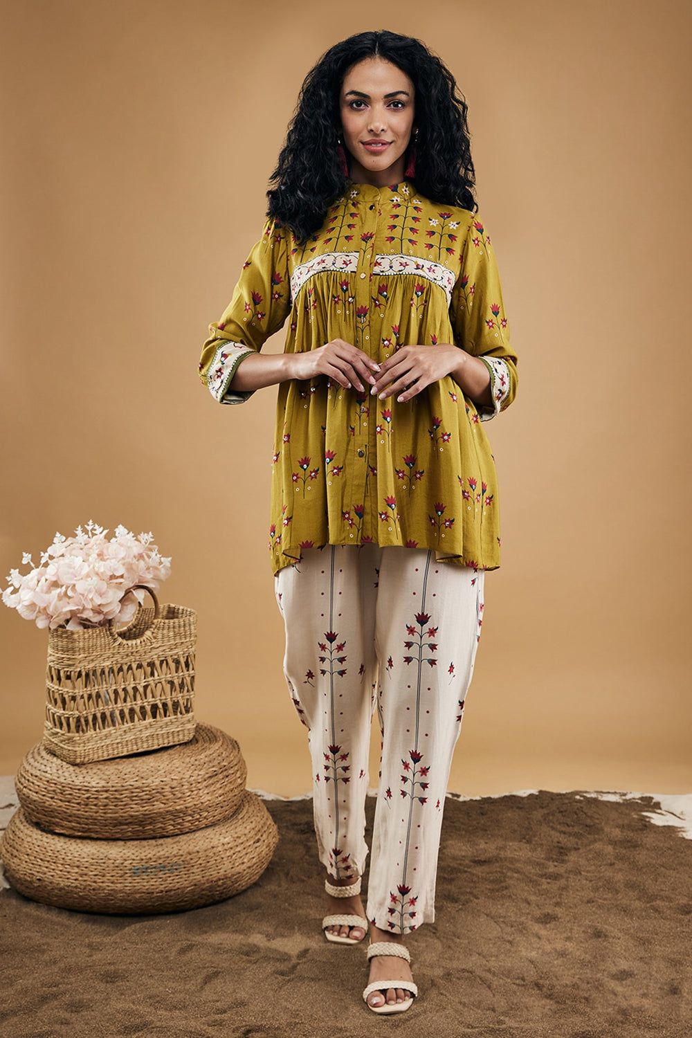 Floral Printed Co-Ord Set