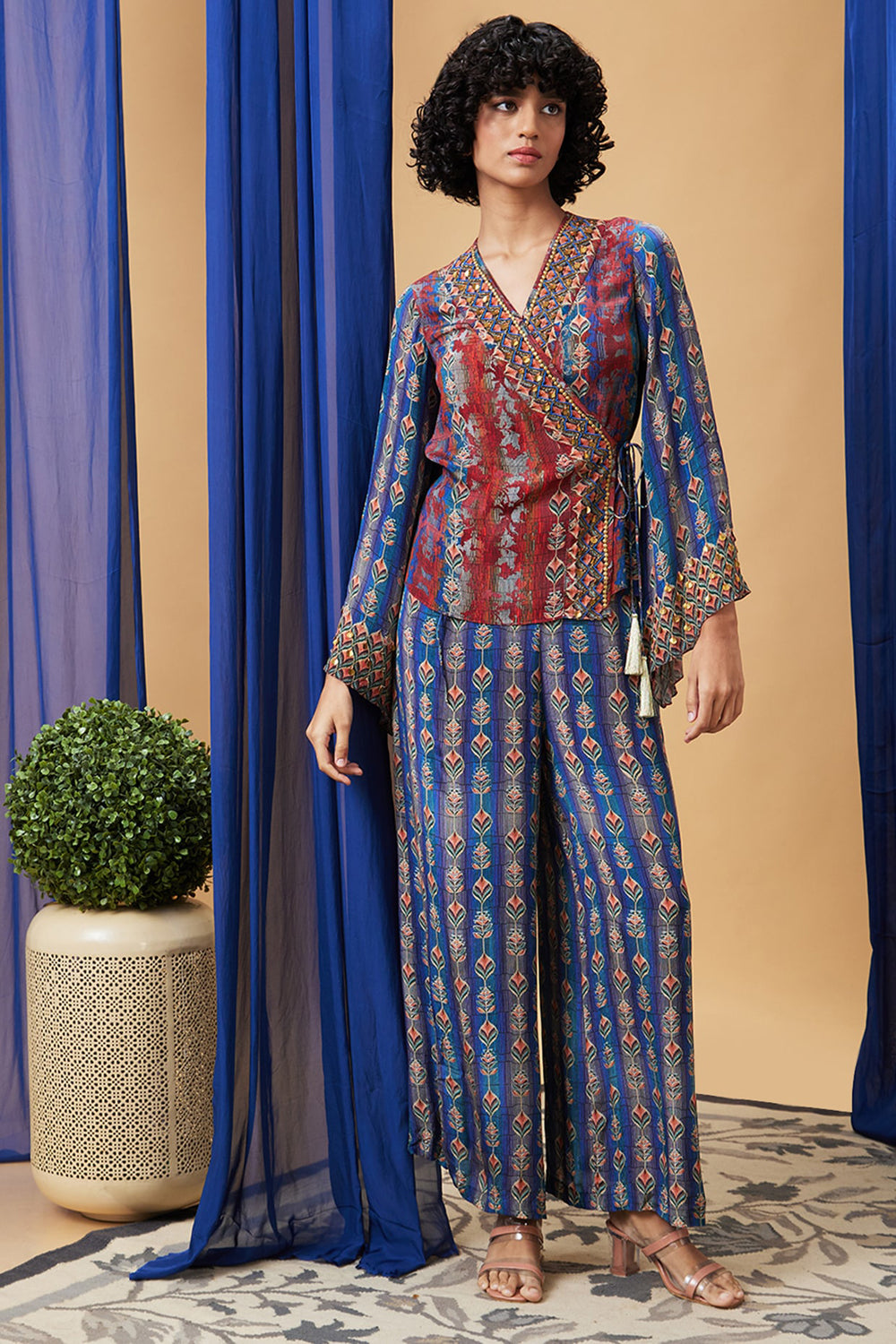 Adah Embroidered Angarkha Set