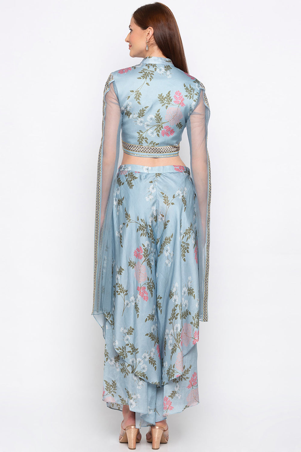 Windance Printed Layered Pants With Bomber Jacket