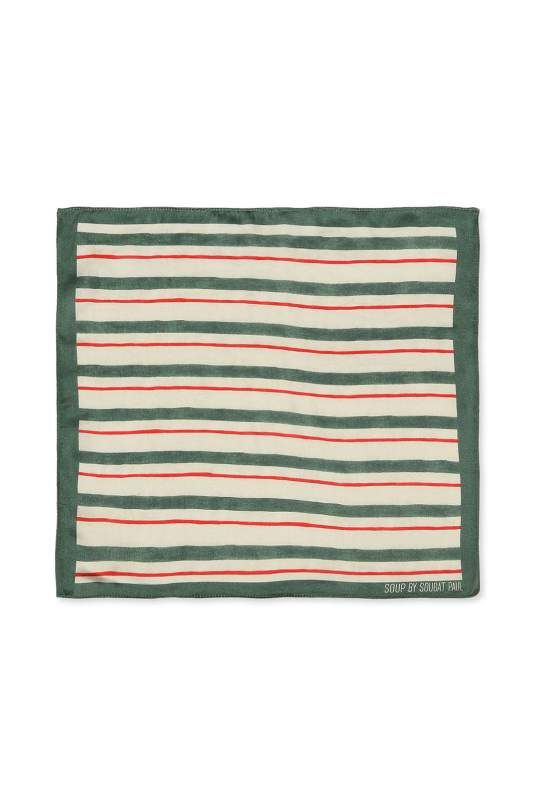 Ivory Conversational Printed Pocket Square