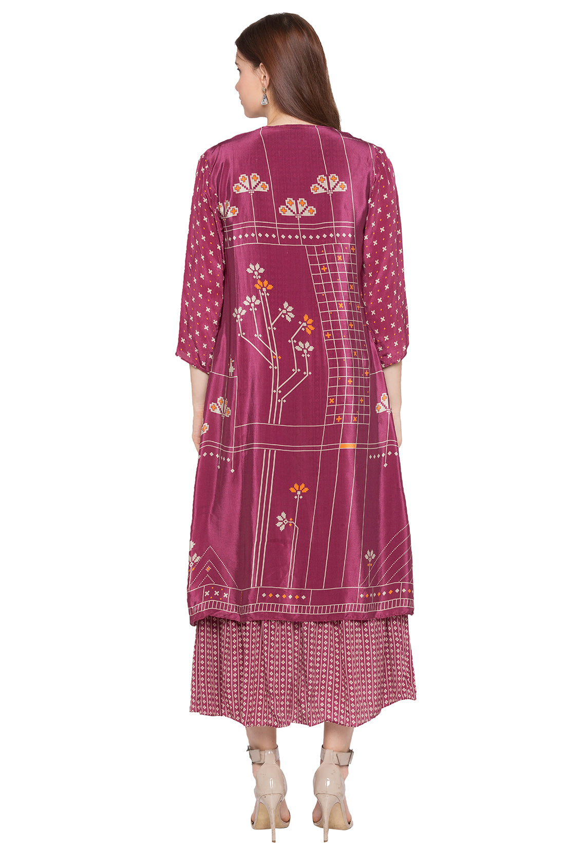Printed Long Dress
