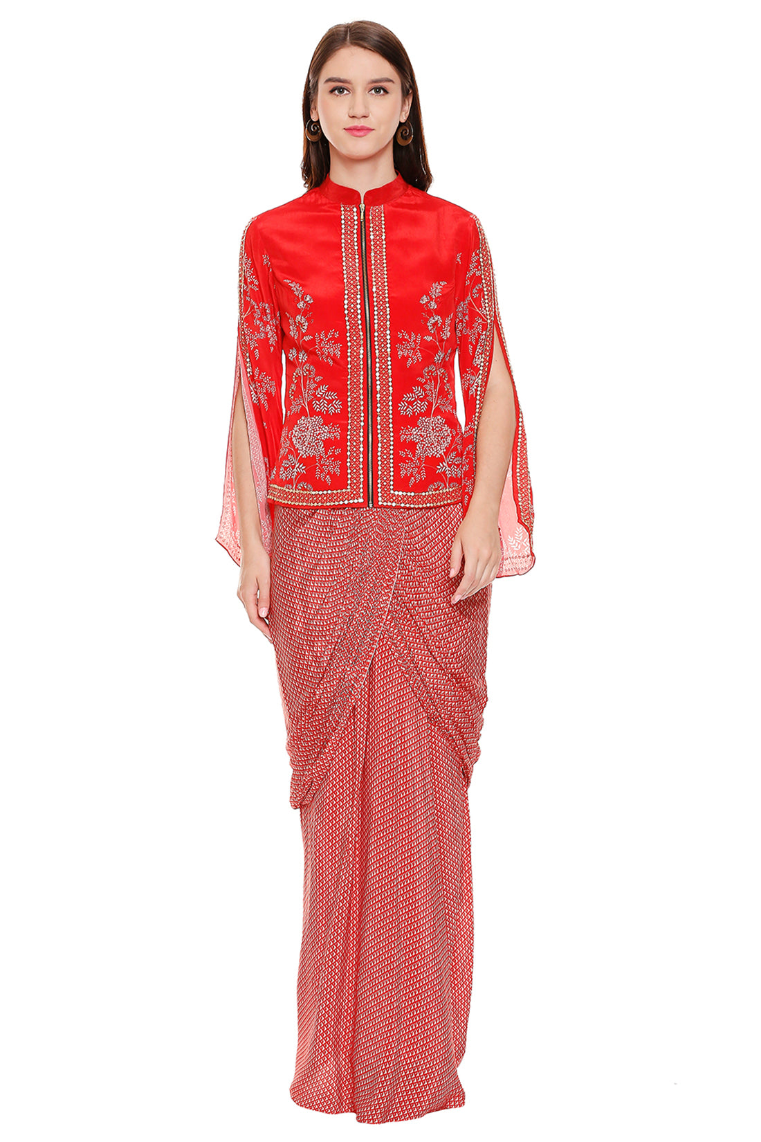 Printed Long Dress