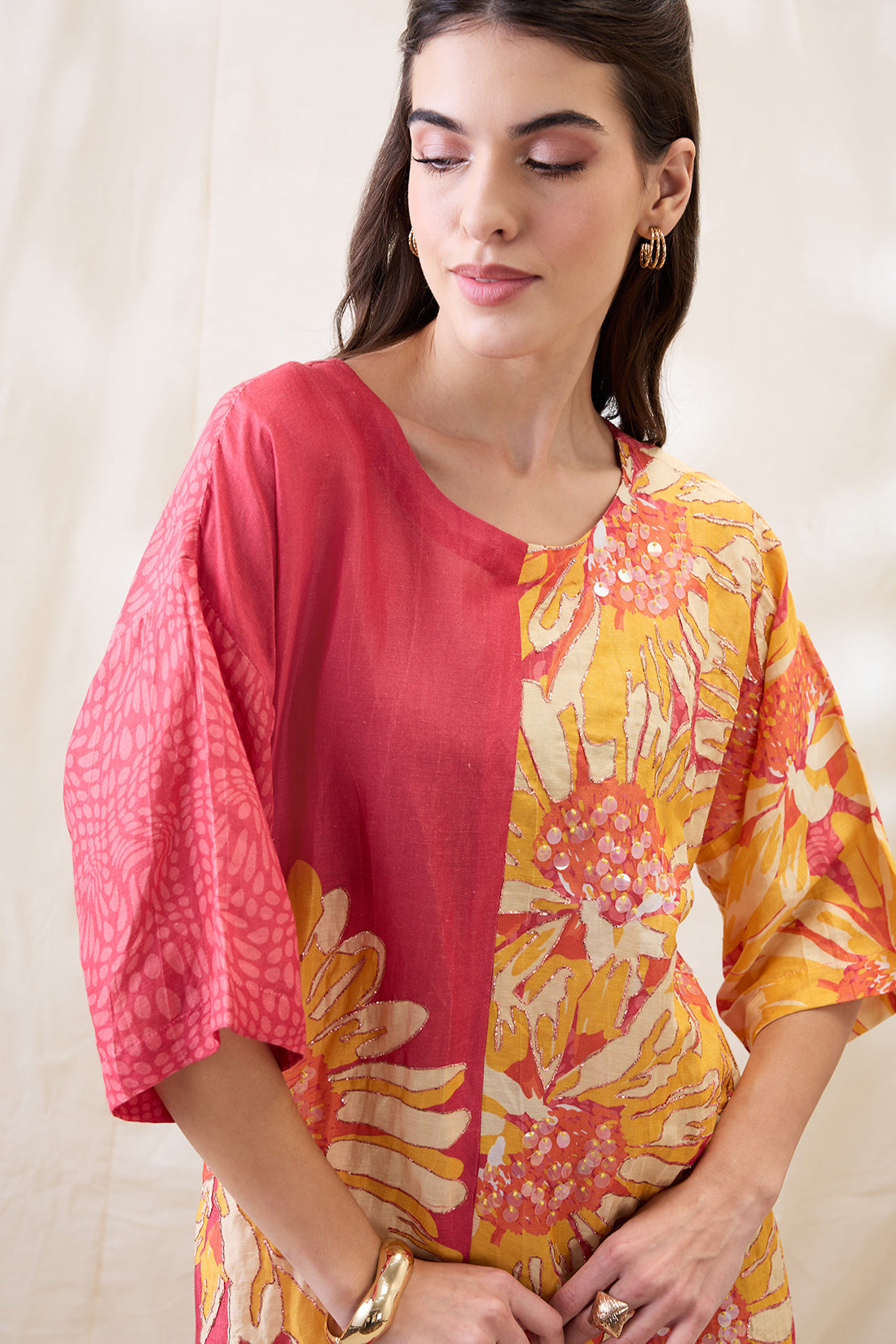 Buy Ravya Embellished Boxy Dress for Women Online
