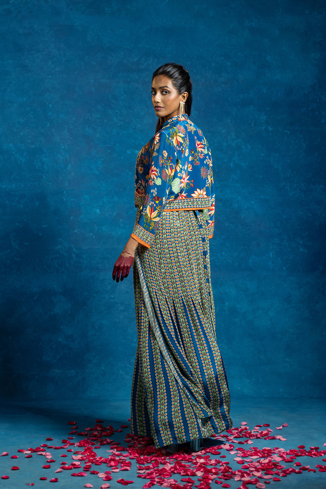 Aarani embellished jumpsuit set