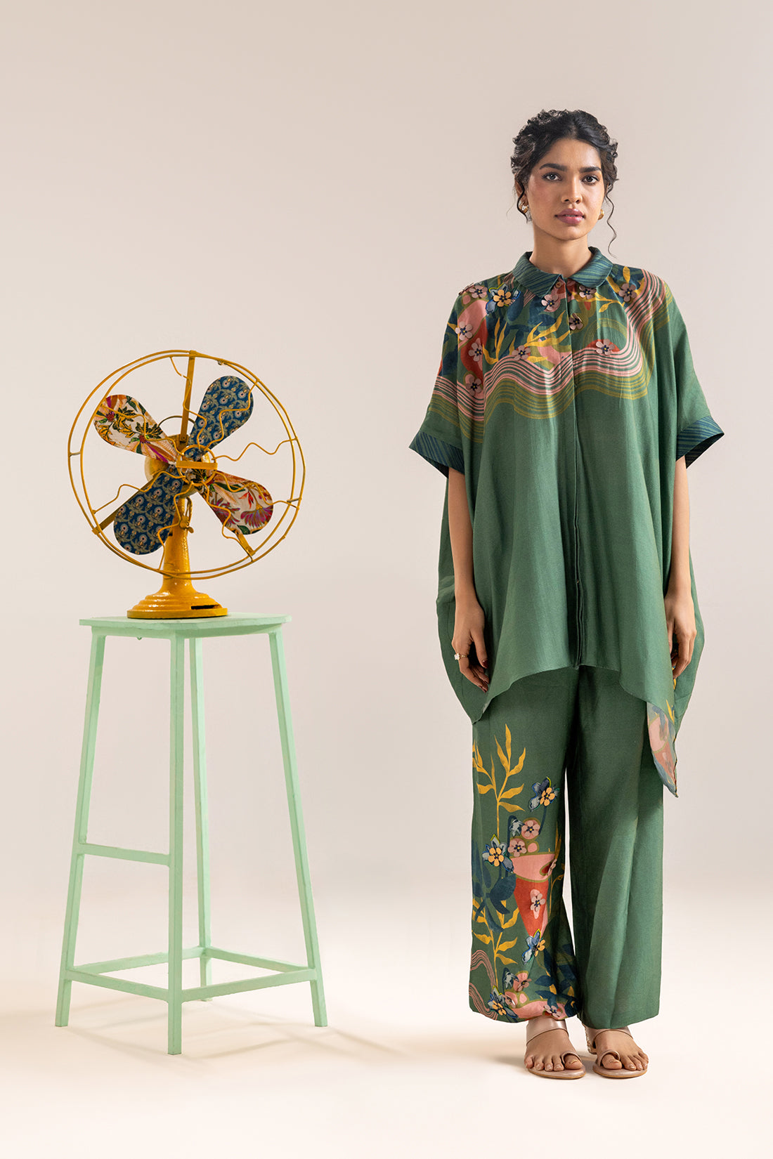 Flora embellished co-ord set