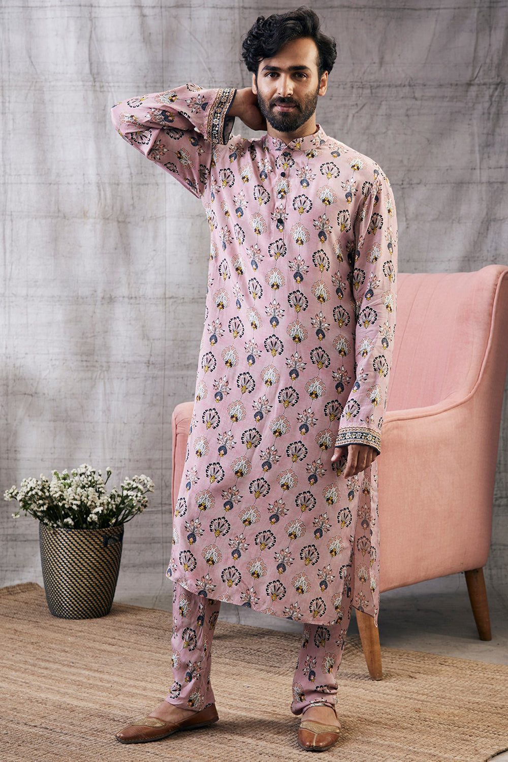 Sarouk Printed Kurta Set