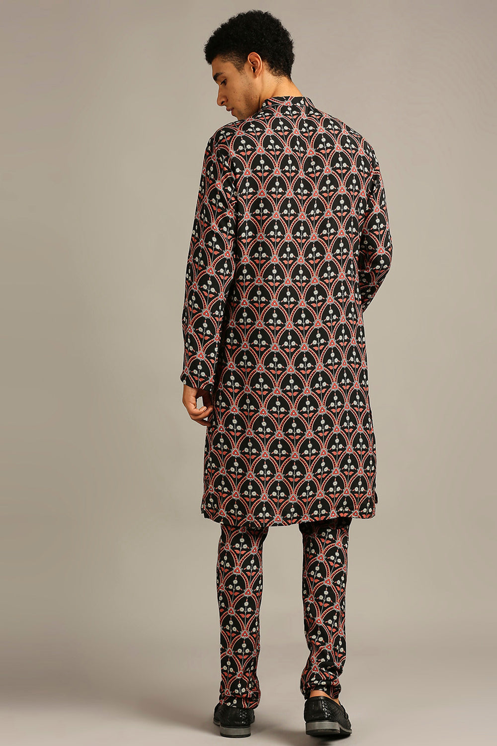 Ethnic Folklore Printed Kurta Set