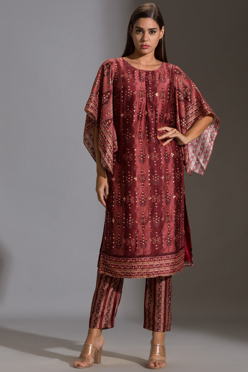 Tilfi Intricate Printed Kurta Set