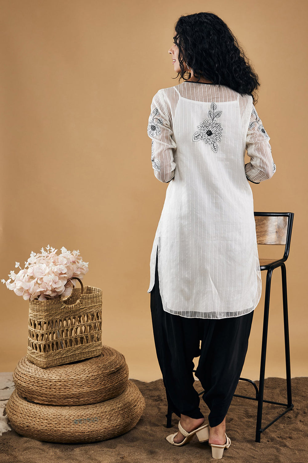 Nazli Patch-Worked Kurta Set