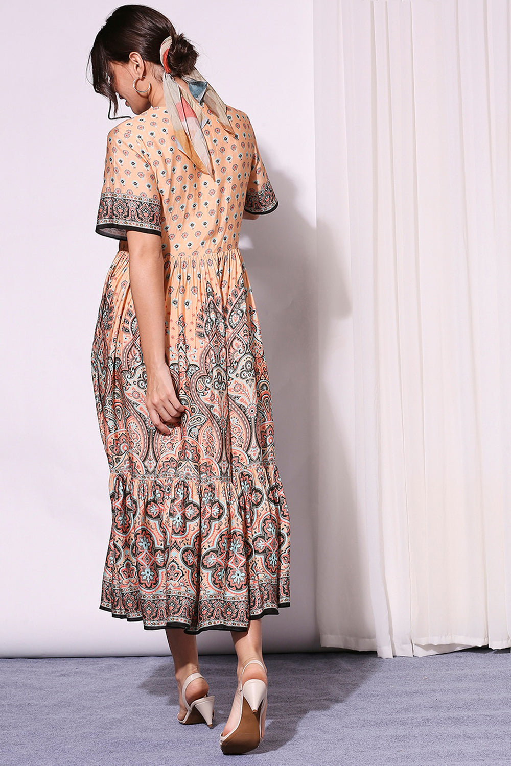 Printed Ethical Kaftaan Dress