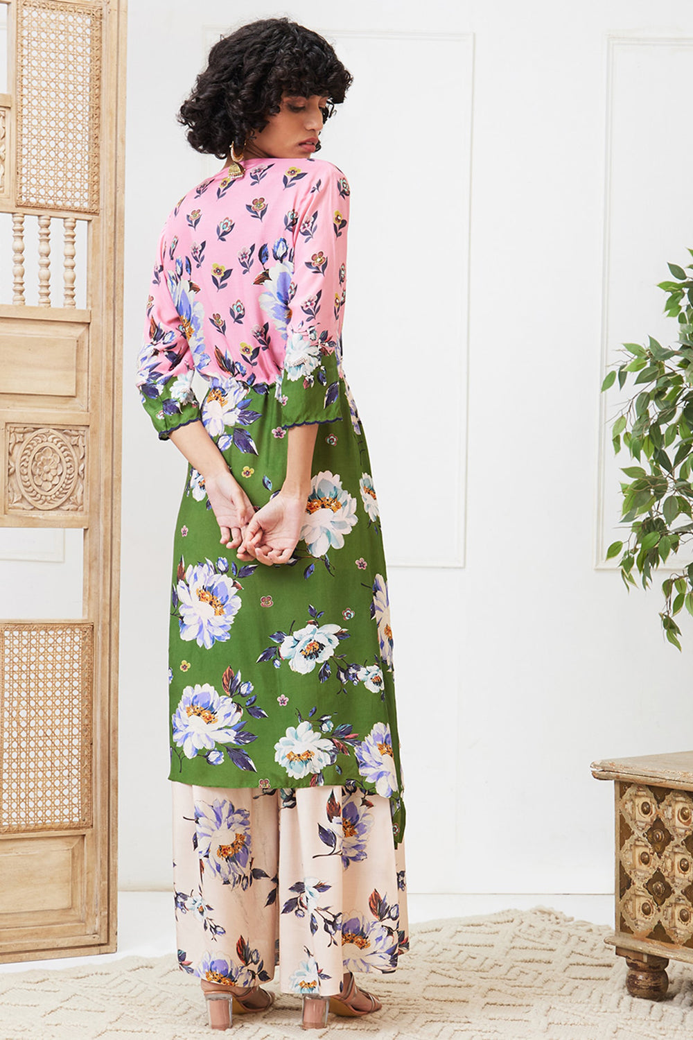 Tasnim Printed Sharara Set