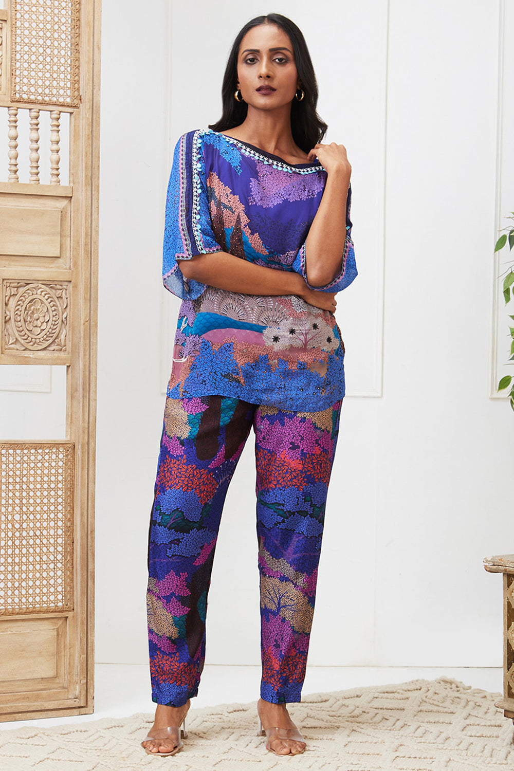 Benazir Embroidered Co-Ord Set