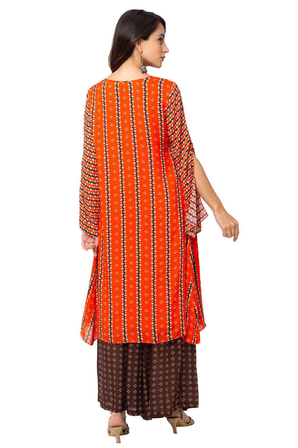 Printed Kurta With Palazzos