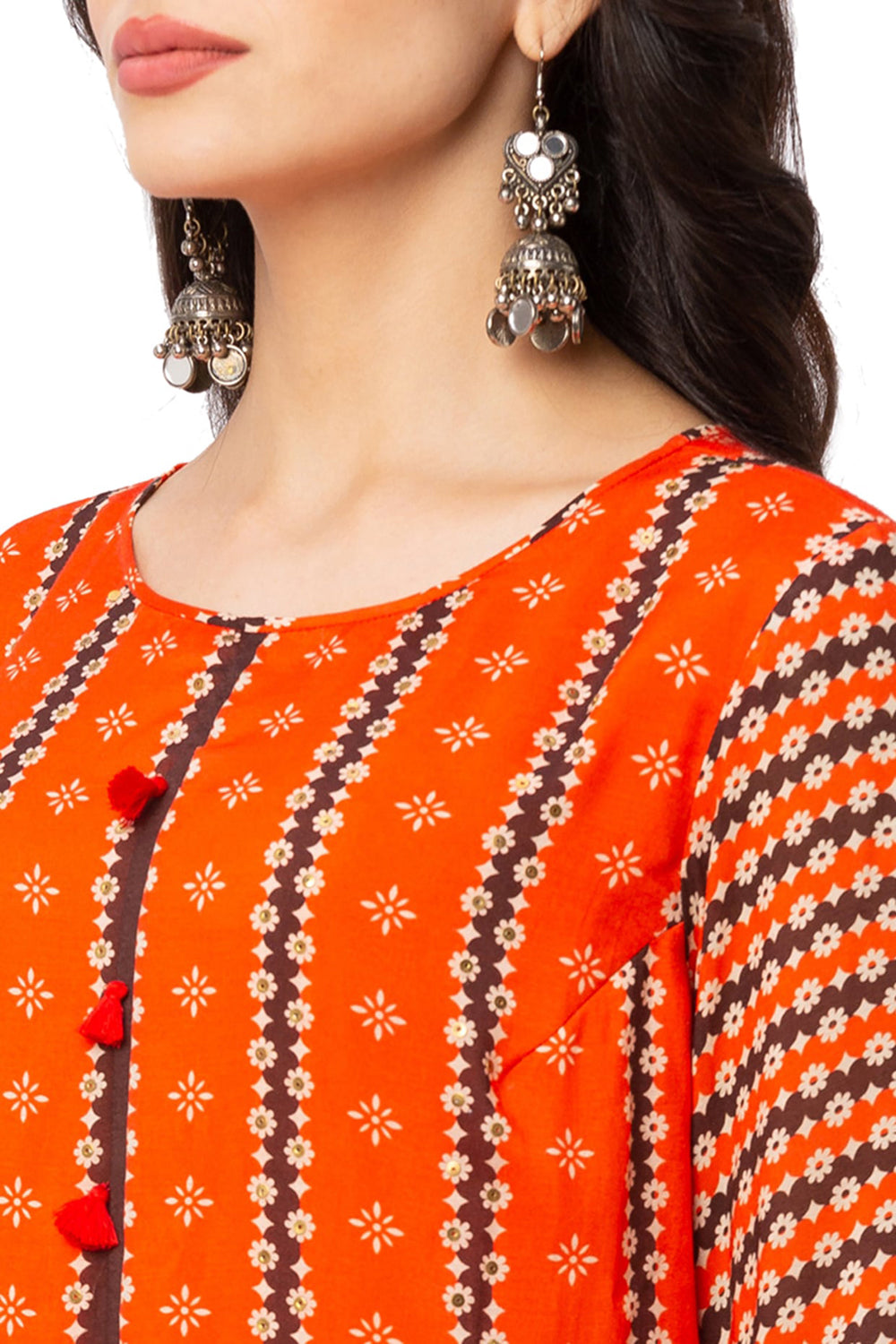 Printed Kurta With Palazzos