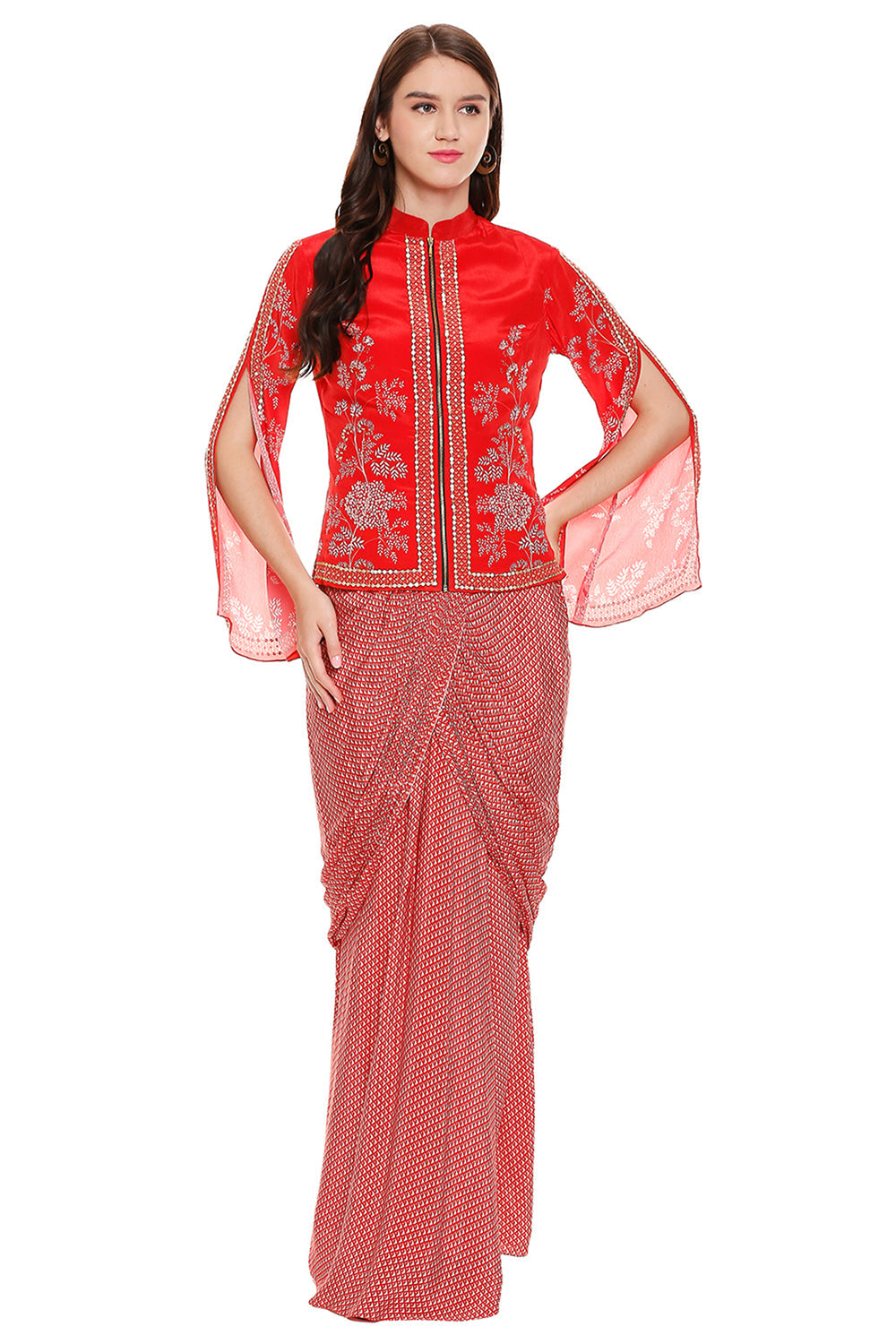 Printed Long Dress