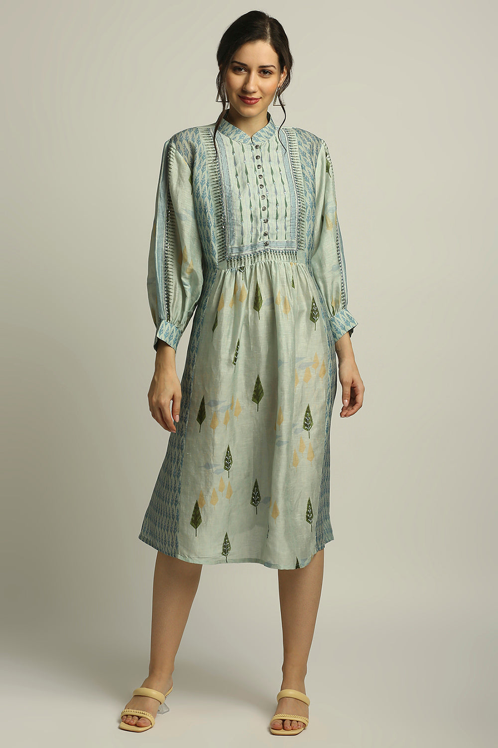 Nature Collective Embroidered Dress