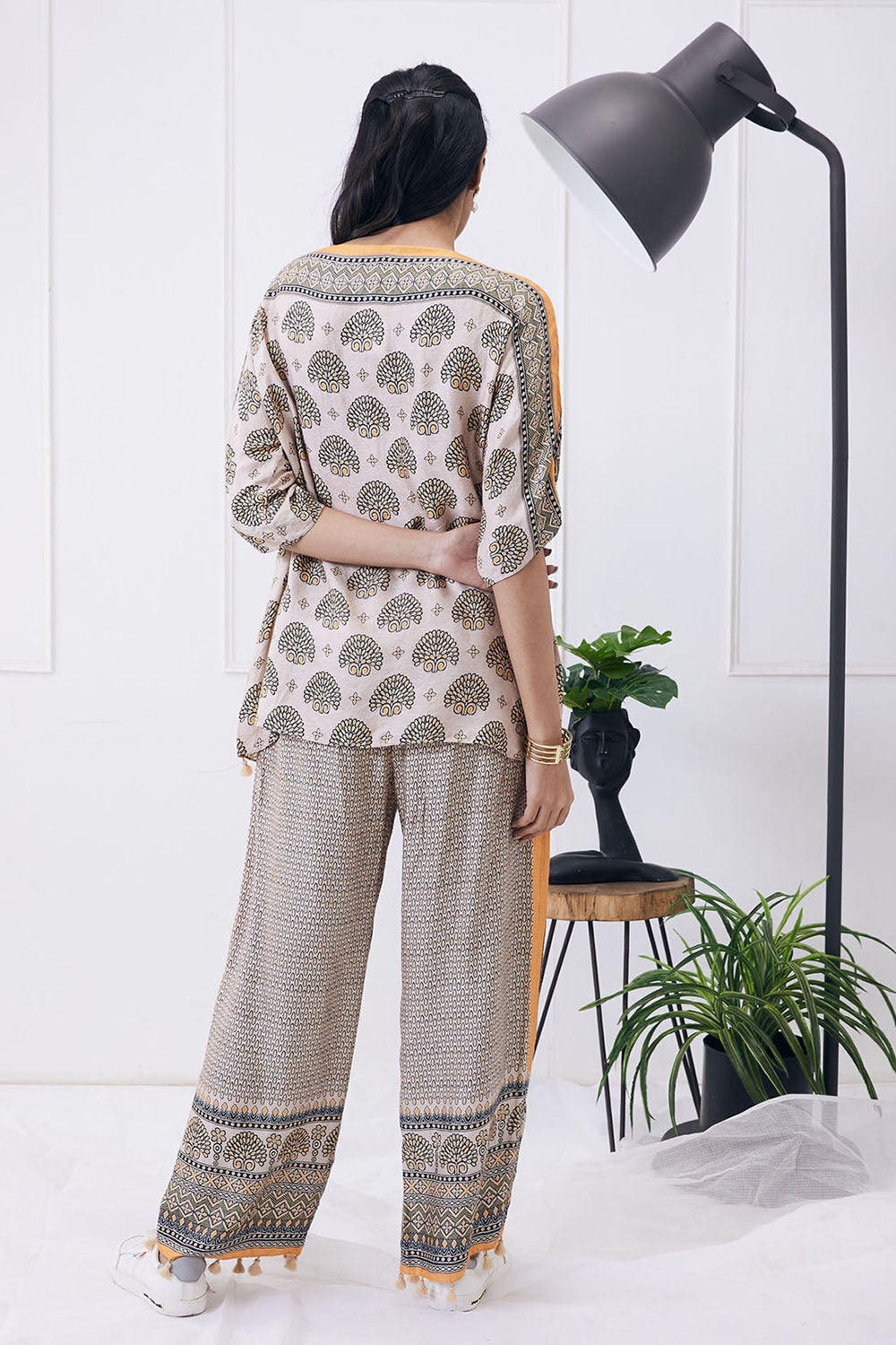 Ela Printed Kimono Co-Ord Set